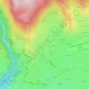 Mappa topografica Lamara, altitudine, rilievo