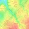 Mappa topografica Manoir de la Rivière, altitudine, rilievo