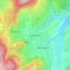 Mappa topografica Unteralba, altitudine, rilievo