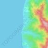 Mappa topografica Balite, altitudine, rilievo