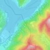 Mappa topografica Ca del Monte, altitudine, rilievo