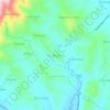 Mappa topografica Sta. Barbara, altitudine, rilievo