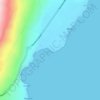 Mappa topografica Puu o Kaau, altitudine, rilievo