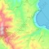 Mappa topografica Termo da Igreja, altitudine, rilievo