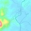 Mappa topografica Tanquinto Hill, altitudine, rilievo