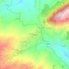 Mappa topografica Madurera, altitudine, rilievo