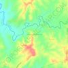 Mappa topografica Sapang Pahalang, altitudine, rilievo