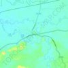 Mappa topografica Sonari, altitudine, rilievo