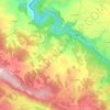 Mappa topografica Sinzelles, altitudine, rilievo
