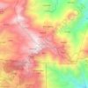 Mappa topografica Beckel, altitudine, rilievo