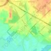 Mappa topografica Kleberg, altitudine, rilievo