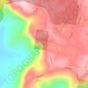 Mappa topografica Mapleton Falls, altitudine, rilievo