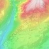 Mappa topografica Plans-Mayens, altitudine, rilievo