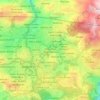 Mappa topografica Holy Ghost Extension, altitudine, rilievo
