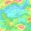 Mappa topografica Peruyes, altitudine, rilievo
