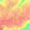 Mappa topografica Fémisson, altitudine, rilievo
