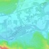 Mappa topografica Birdsview, altitudine, rilievo