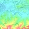 Mappa topografica Moreo, altitudine, rilievo