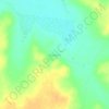 Mappa topografica Glengarry, altitudine, rilievo