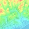 Mappa topografica Piares, altitudine, rilievo