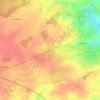 Mappa topografica Saint-Aubin-de-Baubigné, altitudine, rilievo