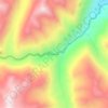 Mappa topografica Muchac, altitudine, rilievo