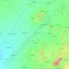Mappa topografica Jālor, altitudine, rilievo