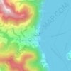 Mappa topografica Cambianica, altitudine, rilievo