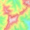 Mappa topografica Abiang, altitudine, rilievo