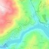 Mappa topografica Paços de Gaiolo, altitudine, rilievo