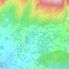 Mappa topografica Les Marchands, altitudine, rilievo