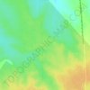 Mappa topografica Cora de Arriba, altitudine, rilievo