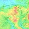 Mappa topografica Casal dos Passarinhos, altitudine, rilievo
