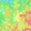 Mappa topografica Orluc, altitudine, rilievo