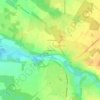 Mappa topografica La Bouinière, altitudine, rilievo