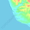 Mappa topografica Bognuyan, altitudine, rilievo