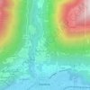 Mappa topografica Pozzoni, altitudine, rilievo