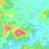 Mappa topografica Vantem, altitudine, rilievo