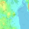 Mappa topografica Wigtown, altitudine, rilievo