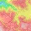 Mappa topografica Cambedo, altitudine, rilievo