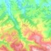 Mappa topografica Zona Industriale Comiti, altitudine, rilievo