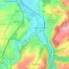 Mappa topografica Veitsberg, altitudine, rilievo
