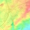 Mappa topografica Le Mesnil, altitudine, rilievo