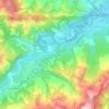 Mappa topografica Villa San Giovanni, altitudine, rilievo