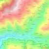 Mappa topografica Ghasi, altitudine, rilievo