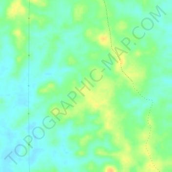 Mappa topografica Sevilla, altitudine, rilievo