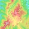 Mappa topografica Castiglione, altitudine, rilievo