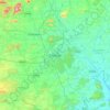 Mappa topografica Chittoor, altitudine, rilievo