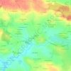 Mappa topografica Le Bignon, altitudine, rilievo