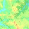 Mappa topografica Barhamsville, altitudine, rilievo